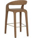 Atika 40.5 inch Milliken Cognac Barstool